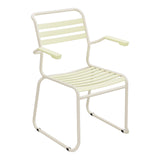 Schaffner Säntis Fauteuil Repas luge Lattes – Jaune Buis 18 / Sable Pastel 15