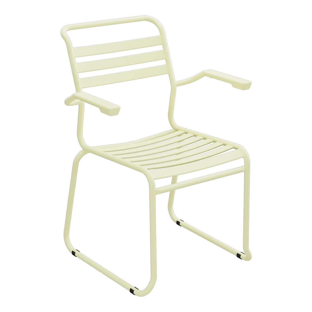 Schaffner Säntis Fauteuil Repas luge Lattes – Jaune Buis 18 / Jaune Buis 18