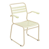Schaffner Säntis Fauteuil Repas luge Lattes – Jaune Buis 18 / Marron Pastel 83