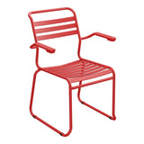 Schaffner Säntis Fauteuil Repas luge Lattes – Rouge 30 / Rouge 30