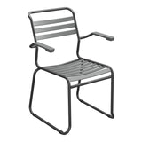 Schaffner Säntis Fauteuil Repas luge Lattes – Graphite 73 / Anthracite 77