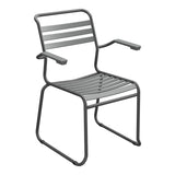 Schaffner Säntis Fauteuil Repas luge Lattes – Graphite 73 / Noir 91