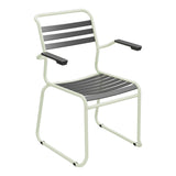Schaffner Säntis Fauteuil Repas luge Lattes – Anthracite 77 / Vert Pastel 64