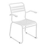 Schaffner Säntis Fauteuil Repas luge Lattes – Blanc 90 / Blanc 90