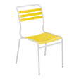 Schaffner Säntis Chaise à lattes – Jaune 11 / Blanc 90