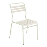 Schaffner Säntis Chaise à lattes – Sable Pastel 15 / Vert Pastel 64