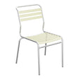 Schaffner Säntis Chaise à lattes – Jaune Buis 18 / Galvanisé à chaud 02