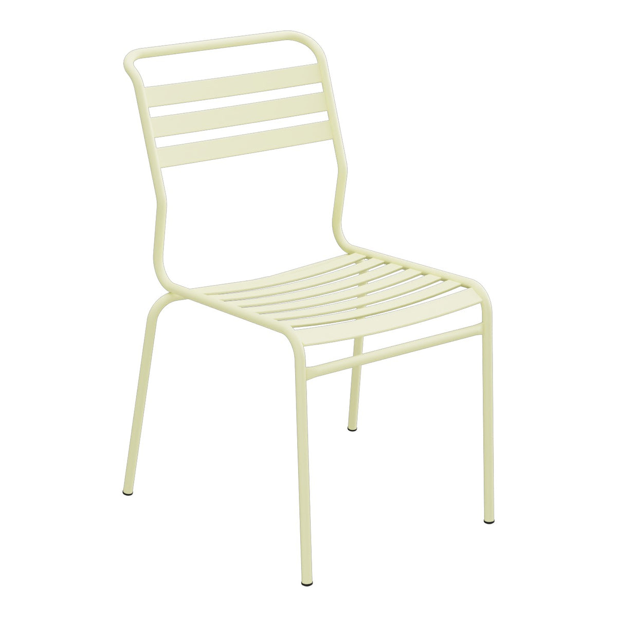 Schaffner Säntis Chaise à lattes – Jaune Buis 18 / Jaune Buis 18