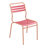 Schaffner Säntis Chaise à lattes – Rouge Érable 33 / Terracotta 84
