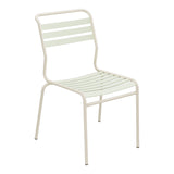 Schaffner Säntis Chaise à lattes – Vert Pastel 64 / Sable Pastel 15
