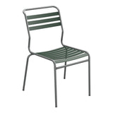 Schaffner Säntis Chaise à lattes – Vert Sapin 66 / Graphite 73