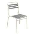 Schaffner Säntis Chaise à lattes – Graphite 73 / Sable Pastel 15