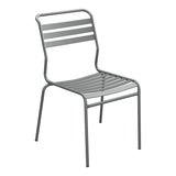 Schaffner Säntis Chaise à lattes – Graphite 73 / Graphite 73