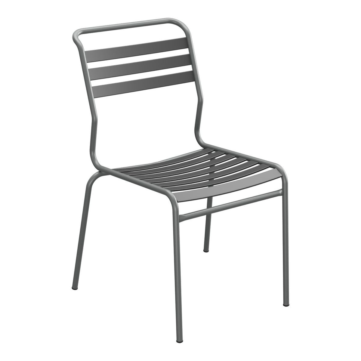 Schaffner Säntis Chaise à lattes – Anthracite 77 / Graphite 73