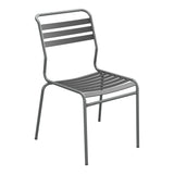 Schaffner Säntis Chaise à lattes – Anthracite 77 / Graphite 73
