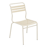 Schaffner Säntis Chaise à lattes – Marron Pastel 83 / Sable Pastel 15