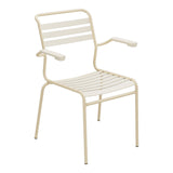 Schaffner Säntis Fauteuil à lattes – Sable Pastel 15 / Marron Pastel 83