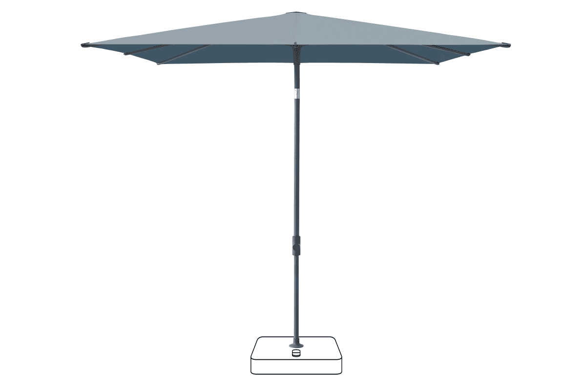 Glatz Parasol VITA Piana carre Cat.5 603 Horizon Anthracite