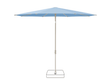 Glatz Parasol VITA Piana rond Cat.5 515 Cloud Gris soie