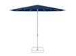 Glatz Parasol VITA Piana rond Cat.5 530 Atlantic Gris soie