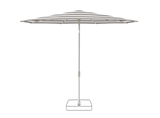 Glatz Parasol VITA Piana rond Cat.5 570 Steel Stripe Gris soie