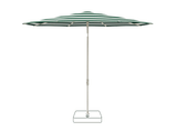 Glatz Parasol VITA Piana rond Cat.5 589 Green Stripe Gris soie