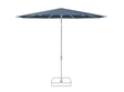Glatz Parasol VITA Piana rond Cat.5 600 Wave Gris soie
