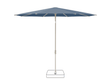 Glatz Parasol VITA Piana rond Cat.5 601 Waterfall Gris soie