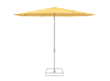 Glatz Parasol VITA Piana rond Cat.5 624 Yellow Stripe Gris soie