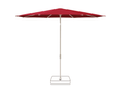 Glatz Parasol VITA Piana rond Cat.5 646 Rubino Gris soie