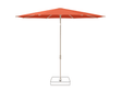 Glatz Parasol VITA Piana rond Cat.5 660 Papaya Gris soie