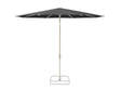 Glatz Parasol VITA Piana rond Cat.5 669 Carbone Gris soie