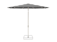 Glatz Parasol VITA Piana rond Cat.5 810 Black Stripe Gris soie