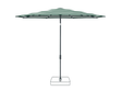 Glatz Parasol VITA Piana rond Cat.5 589 Green Stripe Anthracite