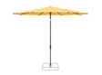 Glatz Parasol VITA Piana rond Cat.5 624 Yellow Stripe Anthracite
