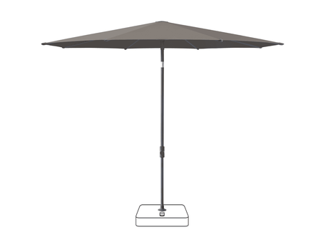 Glatz Parasol VITA Piana rond Cat.5 806 Forge Anthracite