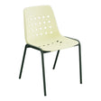 Schaffner Bermuda Chaise empilable – Jaune Buis 18 / Vert Sapin 66