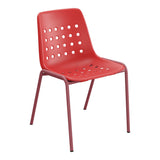 Schaffner Bermuda Chaise empilable – Rouge 30 / Bordeaux 38