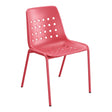 Schaffner Bermuda Chaise empilable – Rouge Érable 33 / Rouge Érable 33