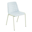 Schaffner Bermuda Chaise empilable – Bleu Pastel 51 / Vert Pastel 64