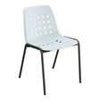Schaffner Bermuda Chaise empilable – Bleu Pastel 51 / Vert Sapin 66