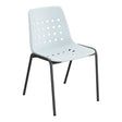 Schaffner Bermuda Chaise empilable – Bleu Pastel 51 / Anthracite 77