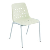 Schaffner Bermuda Chaise empilable – Vert pastel 64 / Bleu Pastel 51