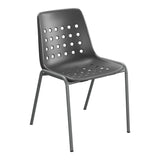 Schaffner Bermuda Chaise empilable – Anthracite 77 / Graphite 73