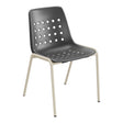 Schaffner Bermuda Chaise empilable – Anthracite 77 / Champagne 85