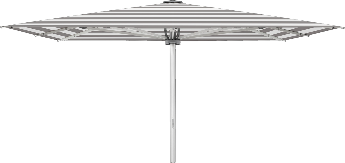 Glatz Parasol PALAZZO Style carre Cat.5 570 Steel Stripe