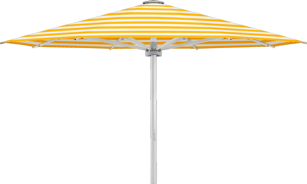 Glatz Parasol PALAZZO Style rond Cat.5 624 Yellow Stripe