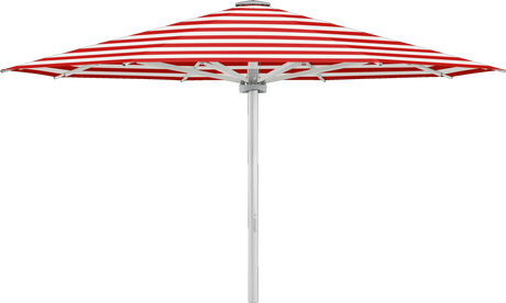 Glatz Parasol PALAZZO Style rond Cat.5 800 Red Stripe