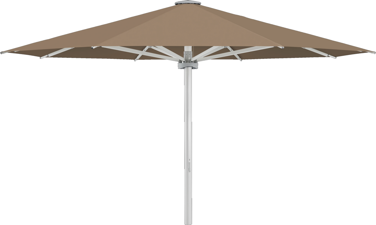 Glatz Parasol PALAZZO Style rond Cat.5 805 Walnut