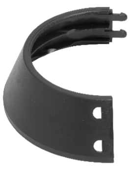 Glatz Couverture demi-coquille SOMBRANO® S+, anthracite